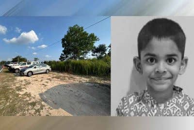 Mayat kanak-kanak lelaki berusia enam tahun yang dilaporkan hilang di Johor Bahru ditemui tertanam di belukar di Rompin, Jempol.