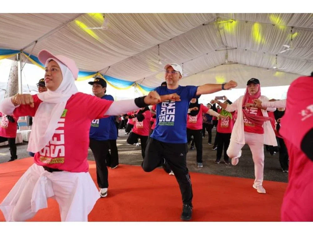 Aktiviti senam seni turut diadakan bersempena FBP 2025 baru-baru ini.