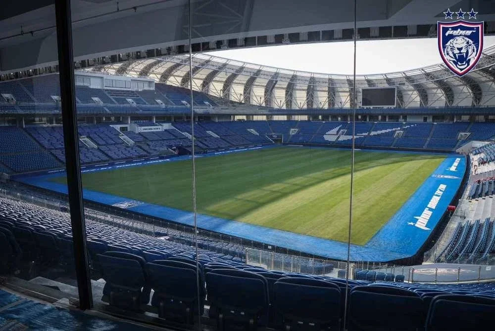 Pengurusan JDT memperkenalkan pelbagai kemudahan fasiliti baharu di Stadium Sultan Ibrahim menjelang saingan musim 2025/26. Foto JOHOR Southern Tigers