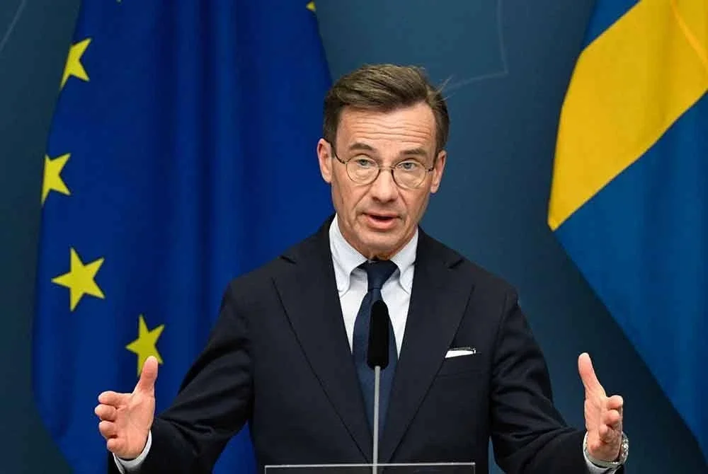 Ulf Kristersson. Foto AFP