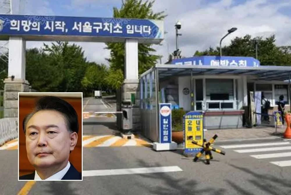 Suk Yeol (gambar kecil) didakwa melakukan tindakan sedemikian kerana mahu mengelak daripada siasatan. - Foto Agensi