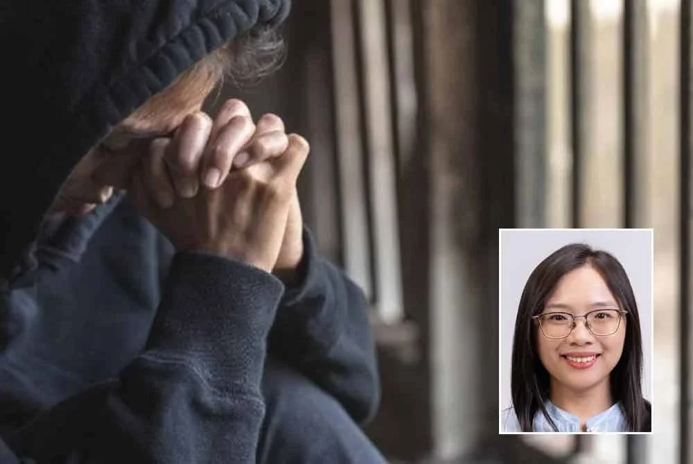 Lebih membimbangkan, hampir separuh daripada mereka pernah terfikir untuk mencederakan diri atau membunuh diri. Gambar hiasan, gambar kecil: Jamaliah Jamaluddin