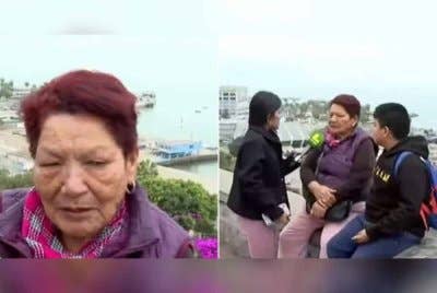 Video wartawan menemubual nenek berkenaan tular.
(Foto tular)