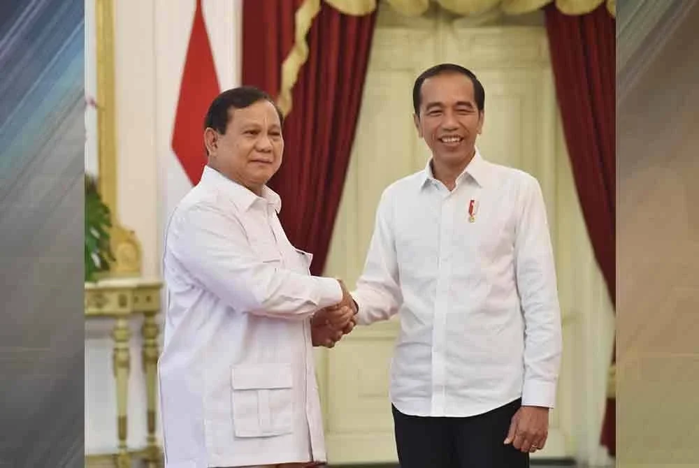 Banyak pandangan menyatakan Prabowo (kiri) masih berada di bawah bayang-bayang Jokowi. - Gambar hiasan