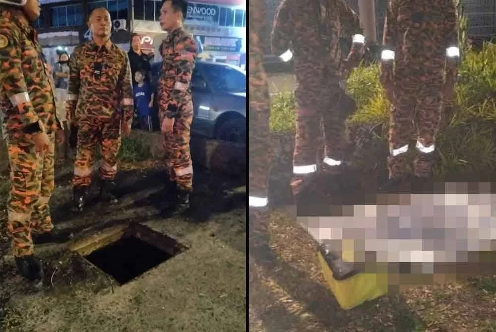 Seorang kanak-kanak lelaki dua tahun maut selepas dipercayai terjatuh ke dalam lubang sistem pembetungan di Jalan Pedada, Sibu pada Isnin. Foto FB Sarawak Awesome