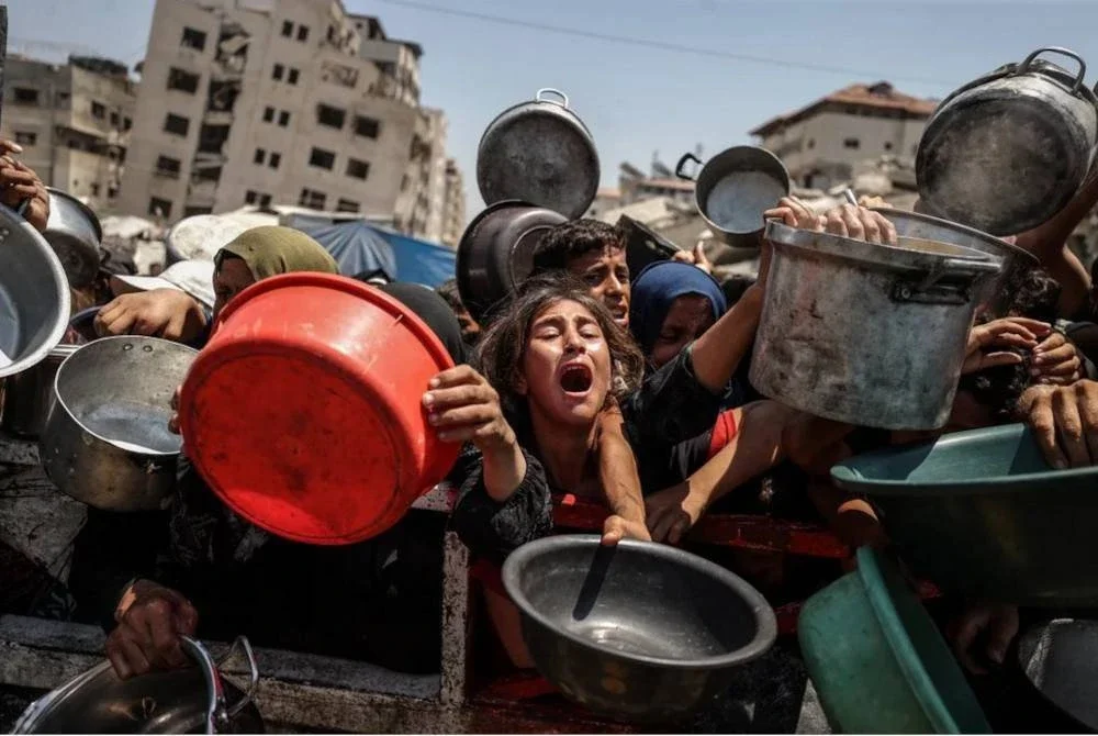 UNICEF memberi amaran bahawa kanak-kanak di Gaza sedang mati pada kadar "yang tidak pernah berlaku sebelum ini” susulan kebuluran dan keadaan yang semakin merosot akibat perang berterusan. Gambar hiasan