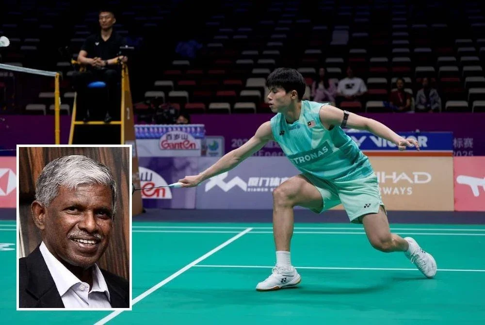 Justin dilihat mempunyai pontesi besae selepas mara ke final Terbuka Macau baru-baru ini. (Gambar kecil: James)