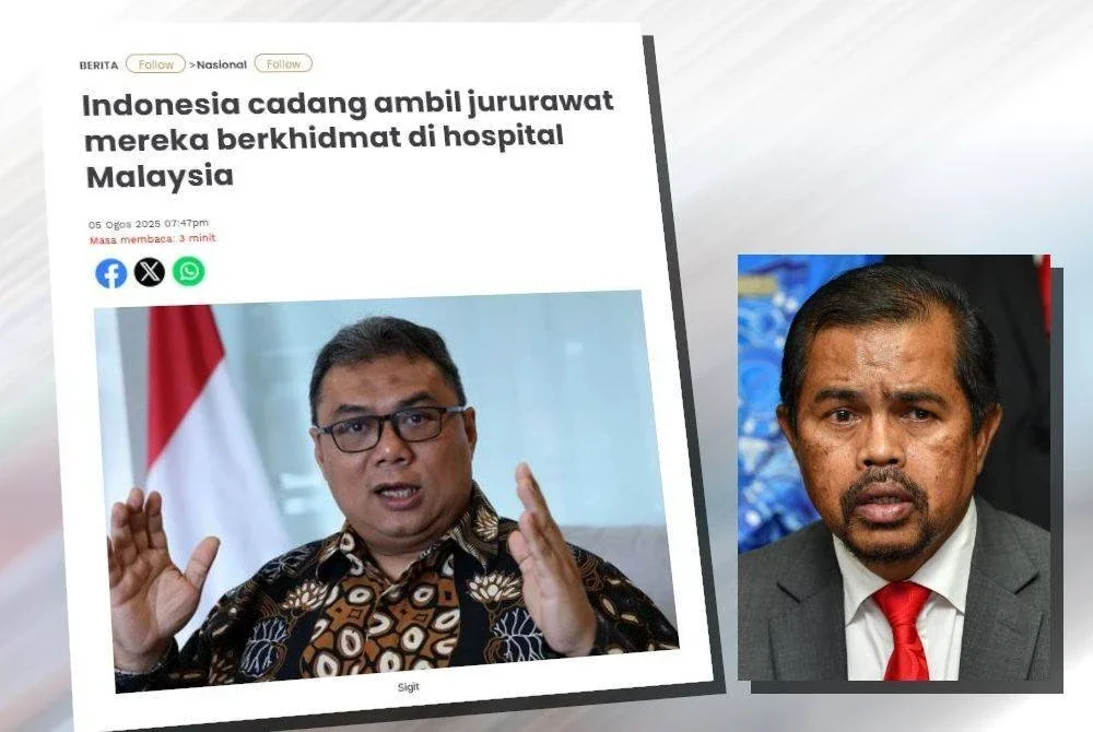 Laporan Sinar Harian pada Rabu. (Gambar kecil: Adnan)