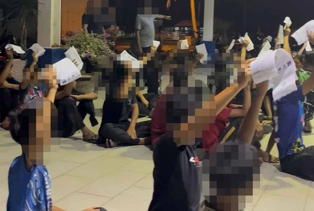 Antara kesalahan lain termasuk tiada lesen memandu serta mengubahsuai struktur kenderaan yang tidak mengikut spesifikasi. Foto PDRM