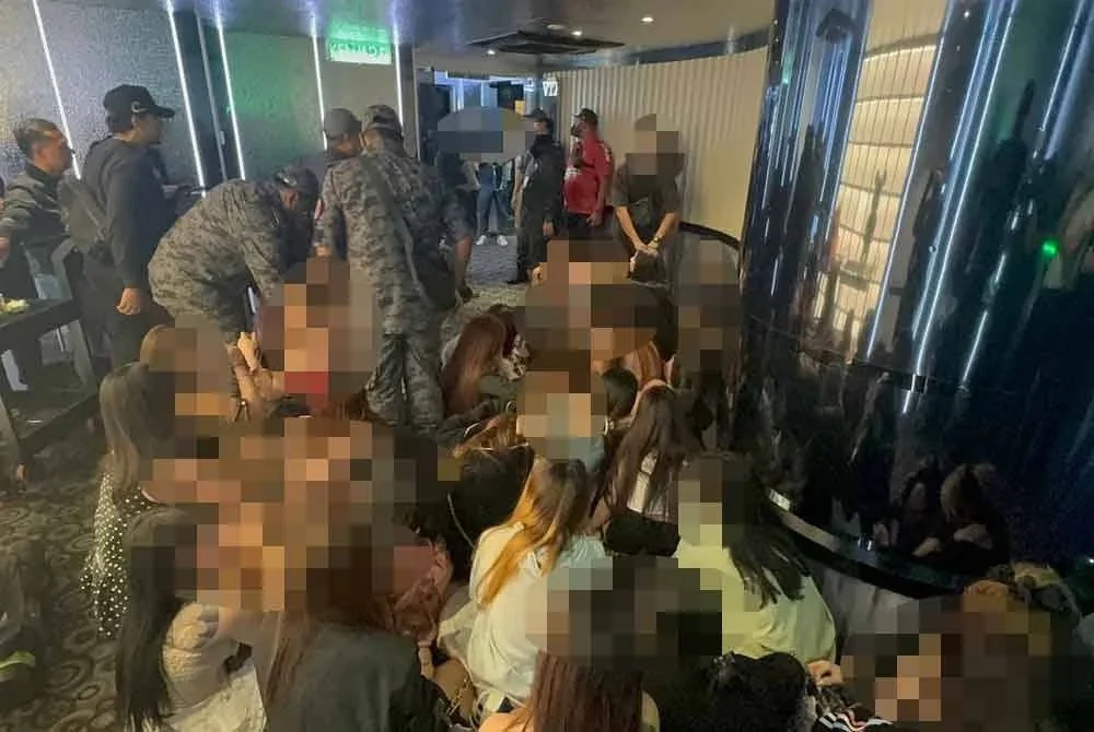 Imigresen serbu pusat hiburan yang menyediakan khidmat GRO warga asing.