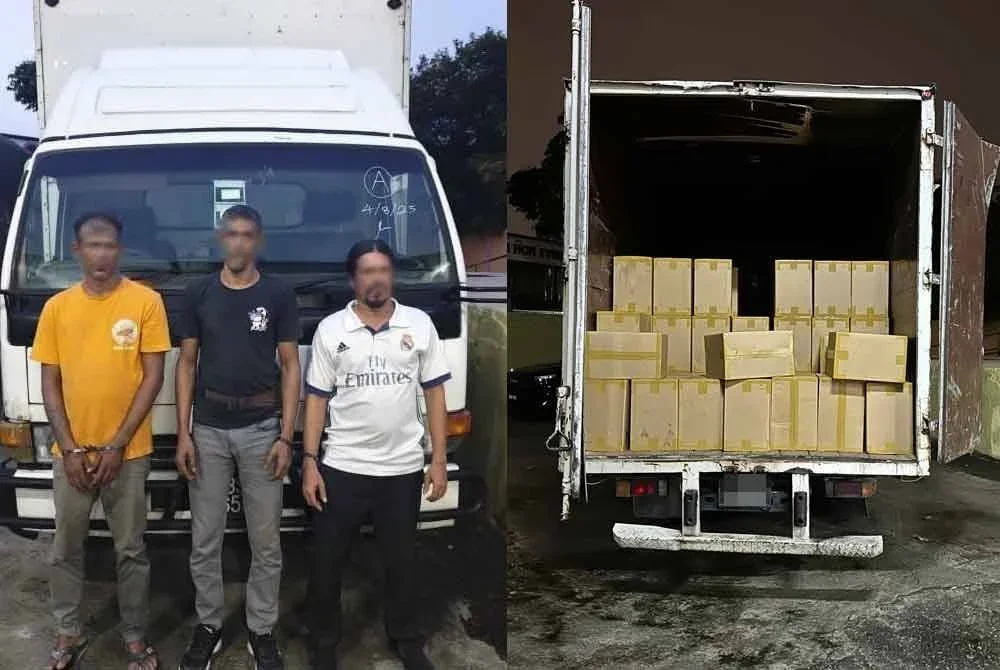 Tiga suspek diberkas dalam serbuan dijalankan pada Isnin.