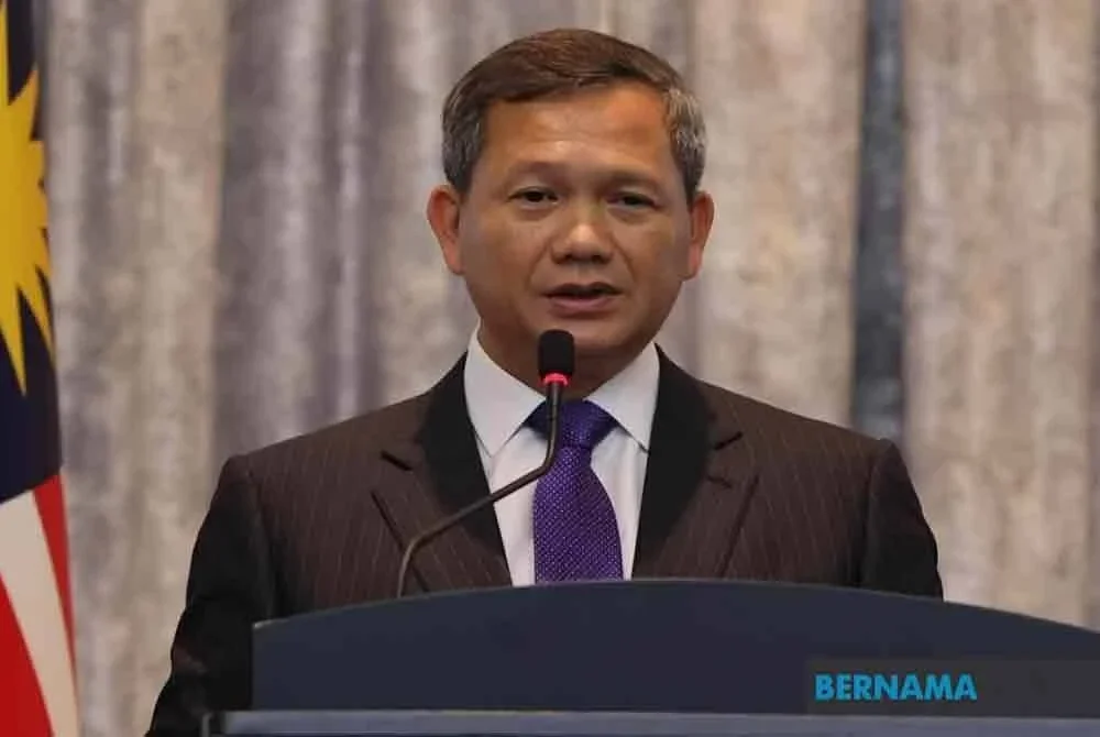 Hun Manet . Foto Bernama