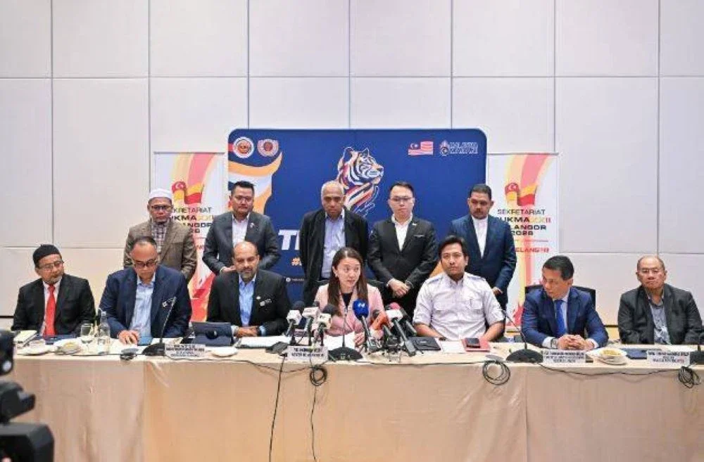 Hannah ditemui pemberita selepas mempengerusikan Mesyuarat Jawatankuasa Tertinggi Sukma.