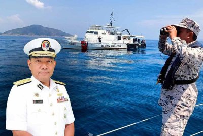 Agensi Penguatkuasaan Maritim Malaysia mengaktifkan semula operasi mencari dan menyelamat bagi mengesan seorang kru kapal layar Daisy warga Turkiye yang masih hilang di perairan Pulau Yu, Terengganu. Mohd Rosli (kiri).