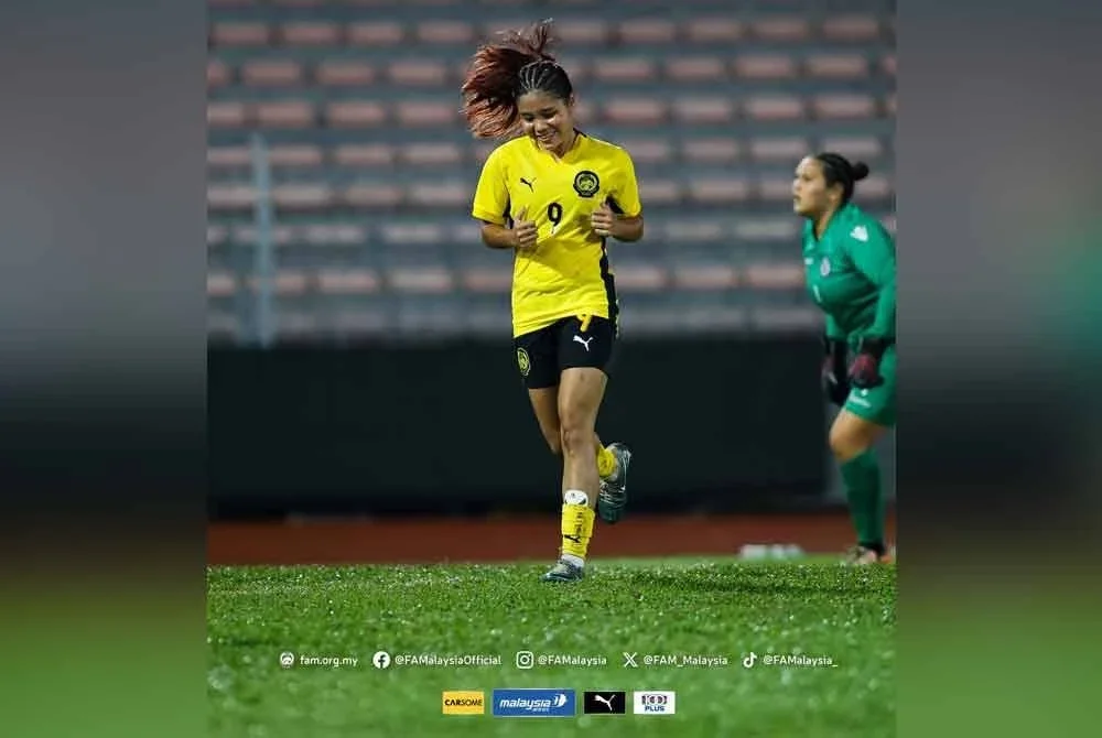 Kaseh Carlmila meledak dua gol ketika kempen Kelayakan Piala Asia Wanita B-20 2026 dengan kemenangan 2-0 ke atas Guam di Stadium Bolasepak Kuala Lumpur, Cheras, pada Ahad.