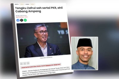 Altimet menegaskan PKR Ampang sentiasa terbuka menerima sesiapa sahaja tanpa mengira latar belakang untuk menyertai parti.
