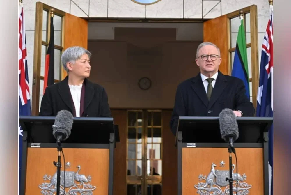Perdana Menteri Anthony Albanese (kanan). Foto Agensi