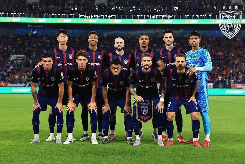 Kesebelasan kemungkinan JDT - Foto Johor Southern Tigers