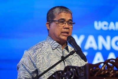 Aaron Ago Dagang. Foto Bernama