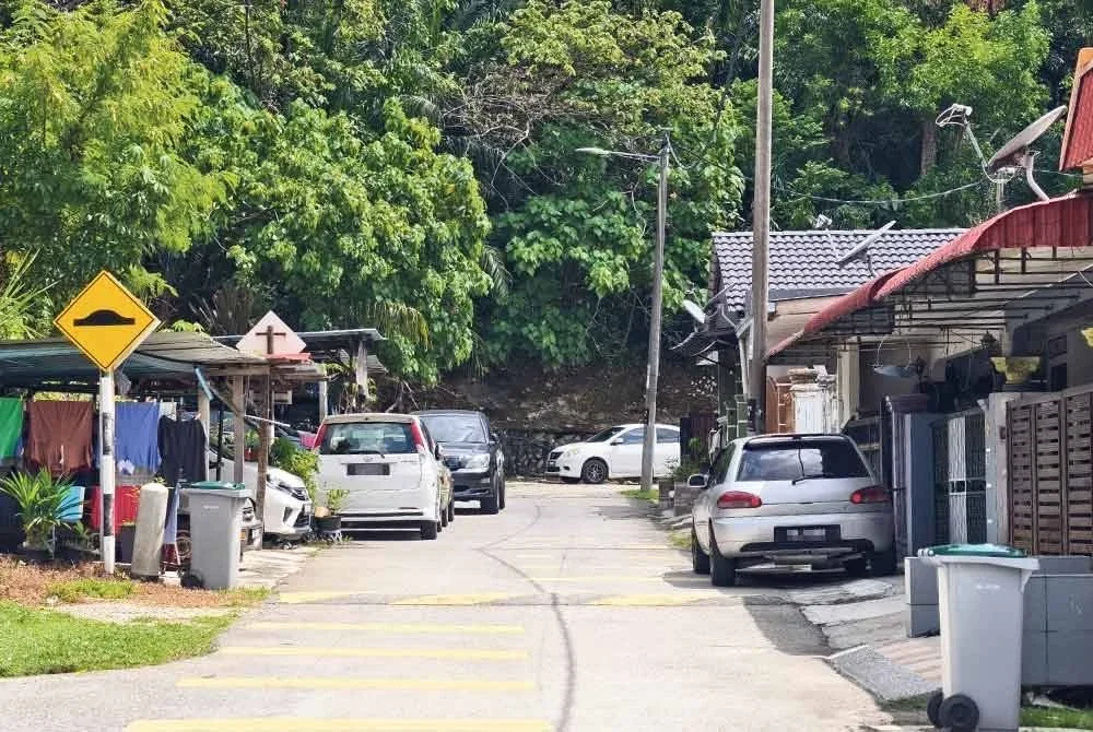 Lokasi kejadian yang berlaku di Taman Perumahan Taman Sri Pagi.