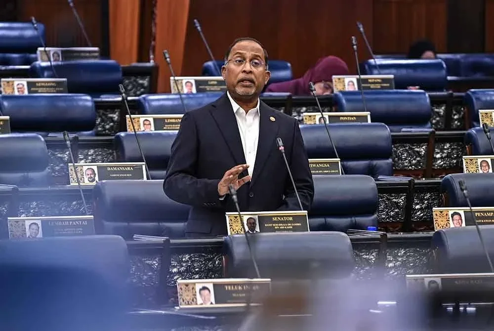 Zambry pada sidang Dewan Rakyat pada Selasa. Foto Jabatan Penerangan Malaysia