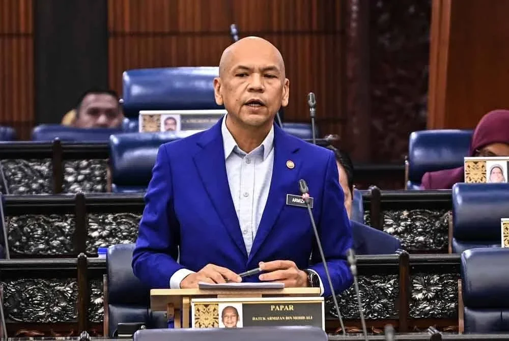 Armizan pada sidang Dewan Rakyat pada Selasa. Foto Jabatan Penerangan Malaysia
