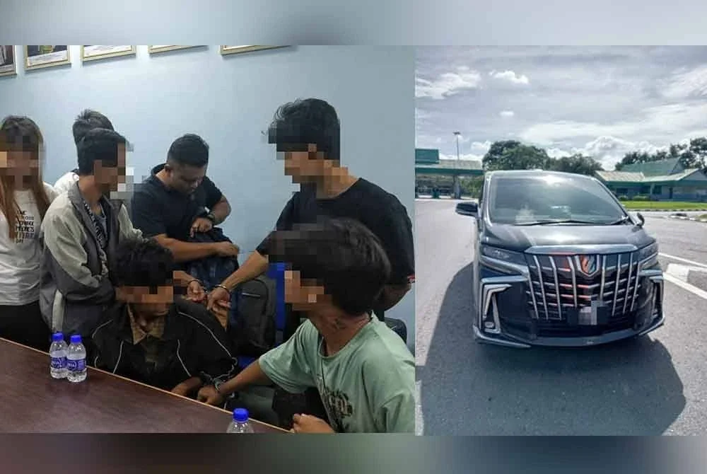 Tindakan enam sekawan warga Myanmar yang hendak ke Johor Bahru bersama seorang wanita dengan menaiki kenderaan mewah Toyota Alphard tidak kesampaian apabila ditahan JPJ Melaka pada awal pagi Selasa.