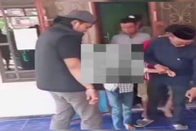 Kanak-kanak itu telah ditahan pihak berkuasa untuk membantu siasatan. Foto Agensi
