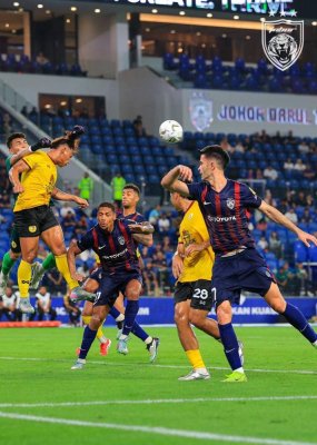Jentera serangan JDT perlu lebih agresif selepas ini. Foto Johor Southern Tigers
