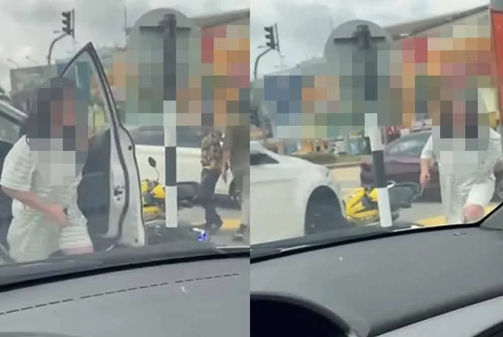 Suspek melanggar tiga motosikal dan menyerang orang awam dengan pisau di Bandar Kajang, mengakibatkan enam orang cedera.