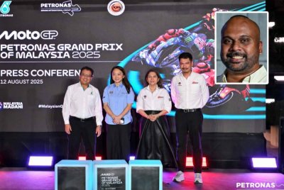 Menteri Belia dan Sukan, Hannah Yeoh turut hadir dalam sidang media baru-baru ini. Foto kecil: Sean Pereira.