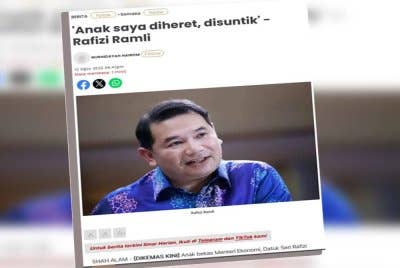 Backbenchers PKR mengecam serangan terhadap anak Rafizi di Putrajaya, menyifatkannya ancaman kepada keselamatan awam dan demokrasi.