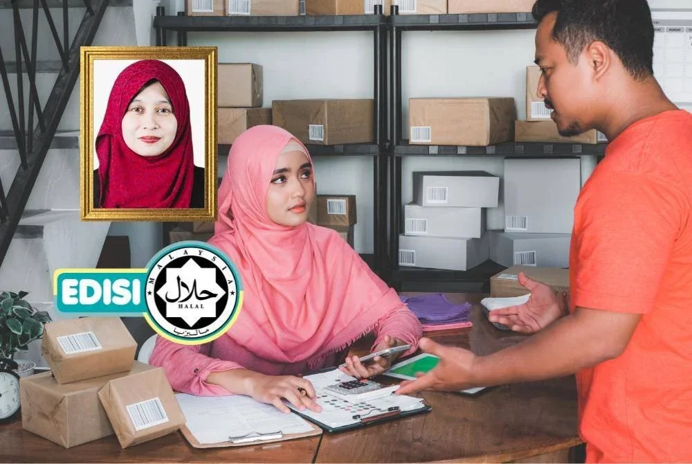 ADUAN mengenai restoran atau produk yang tidak mematuhi peraturan pensijilan halal yang ditetapkan pihak berwajib merupakan hak pengguna. Foto Canva/Gambar kecil: DR MADIHATUN