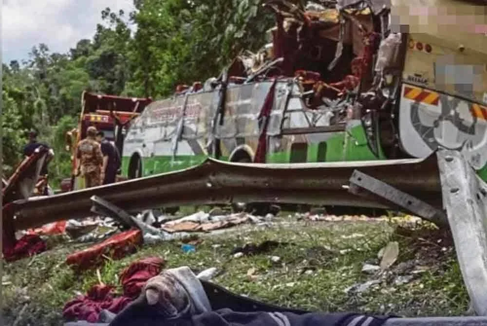 Nahas mengorbankan 15 nyawa pelajar Universiti Sultan Idris Shah (UPSI) Jun lalu.