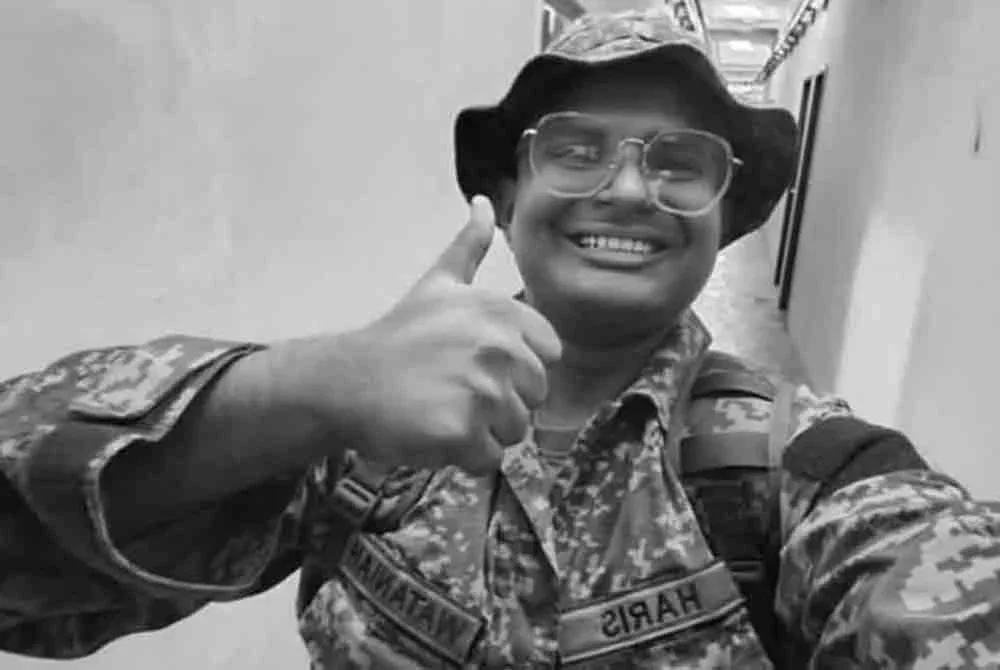 Allahyarham Syamsul Haris yang merupakan pelatih Palapes UTM Skudai meninggal dunia ketika menjalani latihan bulan lalu.