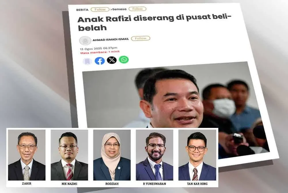 Laporan Sinar Harian pada Rabu.