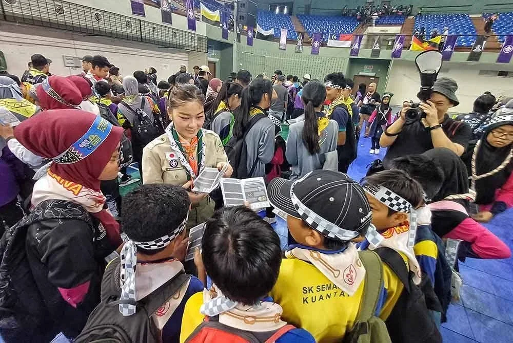 Chihiro mengakui teruja dan tidak menyangkakan festival itu sambutan luar biasa ketika ditemui selepas majlis perasmian PISSF 2024 di SUKPA 2025 di sini pada Sabtu. Foto Sinar Harian