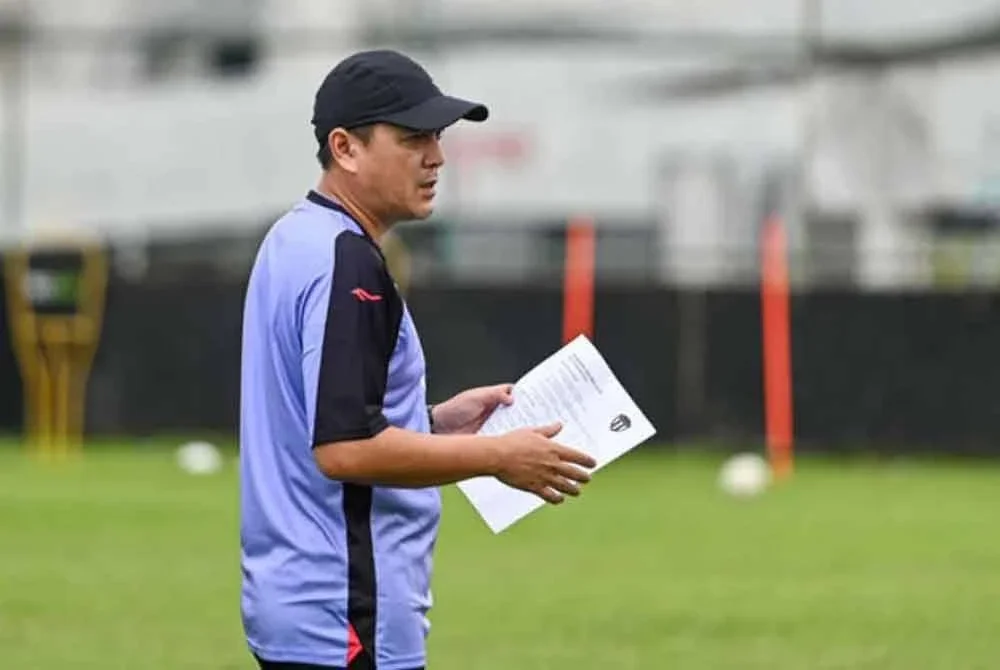 Badrul Afzan enggan memandang rendah cabaran Imigresen FC pada pusingan 16 Piala FA. Foto Bernama