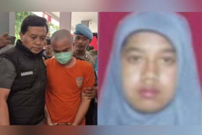 Pelaku berdepan dakwaan membunuh isterinya dengan sengaja dan boleh dikenakan hukuman penjara 15 tahun jika disabit bersalah. Foto Agensi
