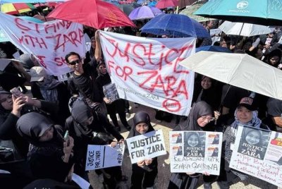 Gelombang JusticeForZara yang menuntut keadilan untuk Allahyarhamah Zara Qairina Mahathir, 13, tidak akan tercetus sekiranya pegawai polis terlibat mengambil langkah sewajarnya mengikut prosedur undang-undang. Foto Bernama