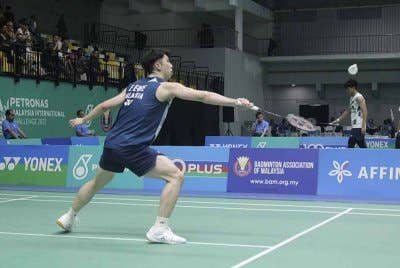 Eogene menempah tiket ke final Kejohanan Badminton Cabaran Antarabangsa Petronas 2025.
