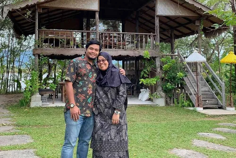 Perbezaan usia 18 tahun tidak halang kebahagian Aril dan isterinya, Dr Zahida.