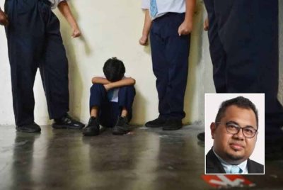 Gejala buli ketika ini dilihat seolah-olah semakin menjadi-jadi. Gambar hiasan, gambar kecil: Noorazmir