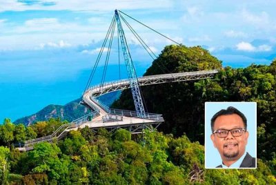 Rundingan bersama beberapa pelabur sedang giat dilaksanakan bagi mempromosikan Langkawi sebagai lokasi pelancongan perubatan. Gambar kecil : Haim Hilman