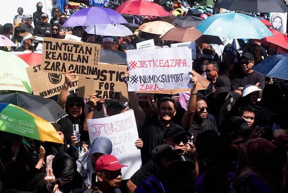 Gelombang Zara Qairina menunjukkan betapa pentingnya nilai-nilai murni dalam mendidik anak-anak dan remaja. Foto Bernama