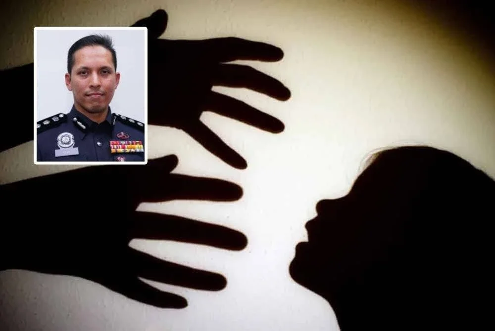 Seorang kanak-kanak lelaki berusia dua tahun lebam di muka disyaki didera pengasuh. Gambar hiasan. Foto kecil: Mohd Iqbal.