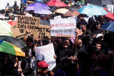 Gelombang Zara Qairina menunjukkan betapa pentingnya nilai-nilai murni dalam mendidik anak-anak dan remaja. Foto Bernama