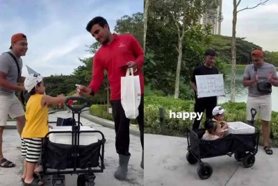 Tangkap layar video perkongsian daripada pengguna TikTok @3llyss4_ atau nama sebenar Ellyssa