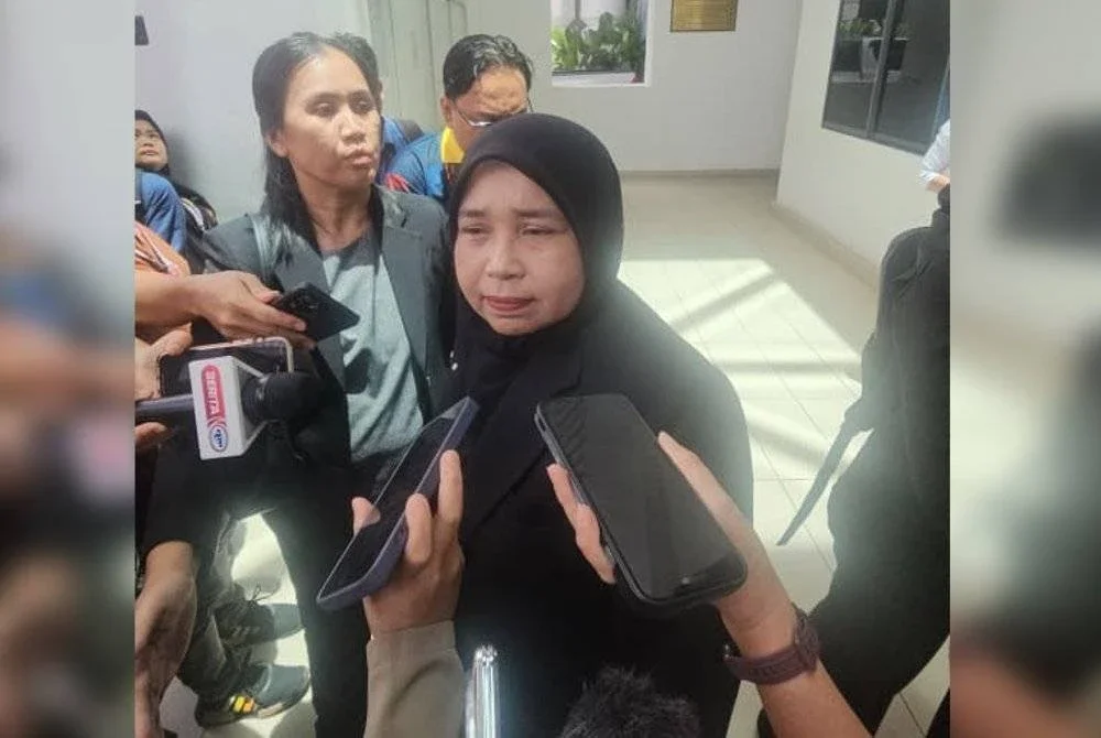 Timbalan Pendakwa Raya, Nor Azizah Mohamad ketika ditemui pemberita di pekarangan Mahkamah Kota Kinabalu pada Rabu.