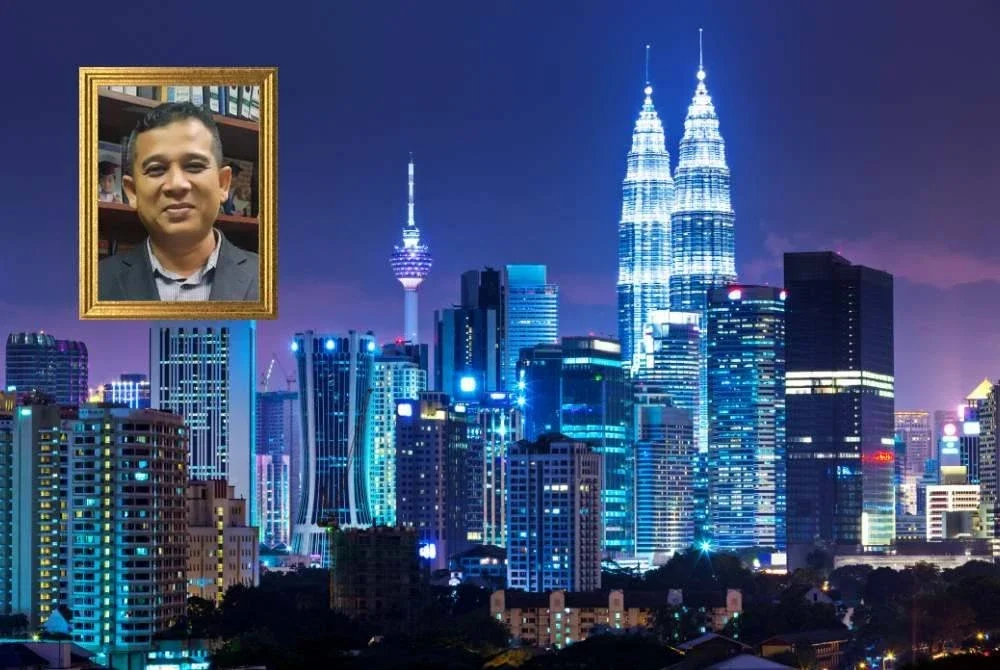 MALAYSIA mesti berani menongkah arus, membina pembangunan yang bukan hanya pintar, tetapi jujur yang bukan hanya moden, namun merendah diri di hadapan Tuhan. Foto Canva/Gambar kecil: DR ZAIZUL 